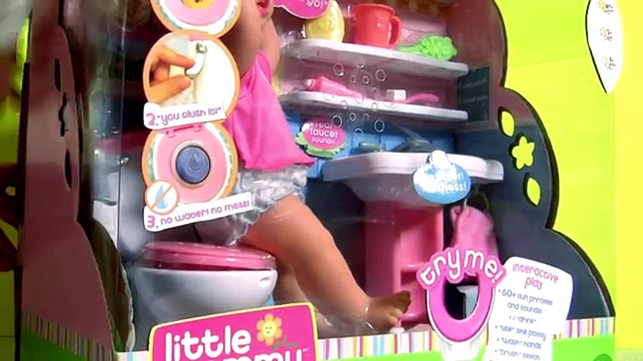 Learn Potty Training with Little Mommy Gotta Go Baby Doll Real Loving Baby by Fisher-Price