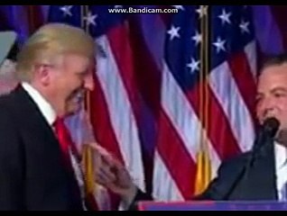 President Elect Donald Trump Adress his Supporters after Election Night