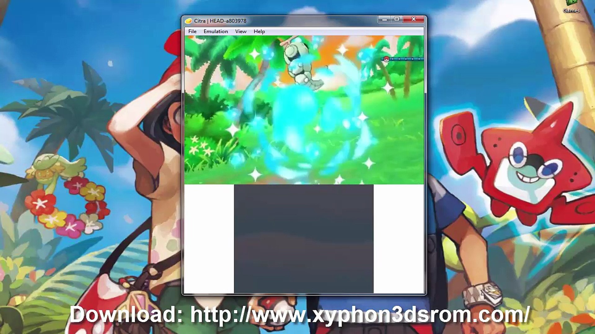 Citra 3DS Emulator] Pokemon Sun and Moon Improved Speed - video Dailymotion