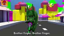 Семья пальчиков 3D | БЭТМЕНЫ | Funny Bats Finger Family 3D in Russian