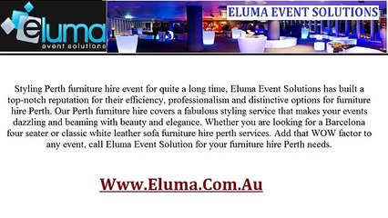 Event Furniture Hire Perth