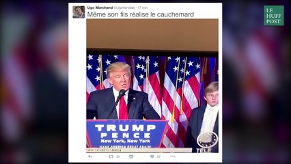 Même le fils de Donald Trump a l'air de redouter le futur