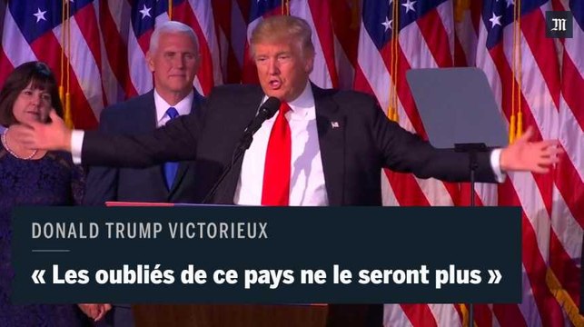 Trump victorieux : Les hommes et les femmes oubliés de ce pays ne le seront plus