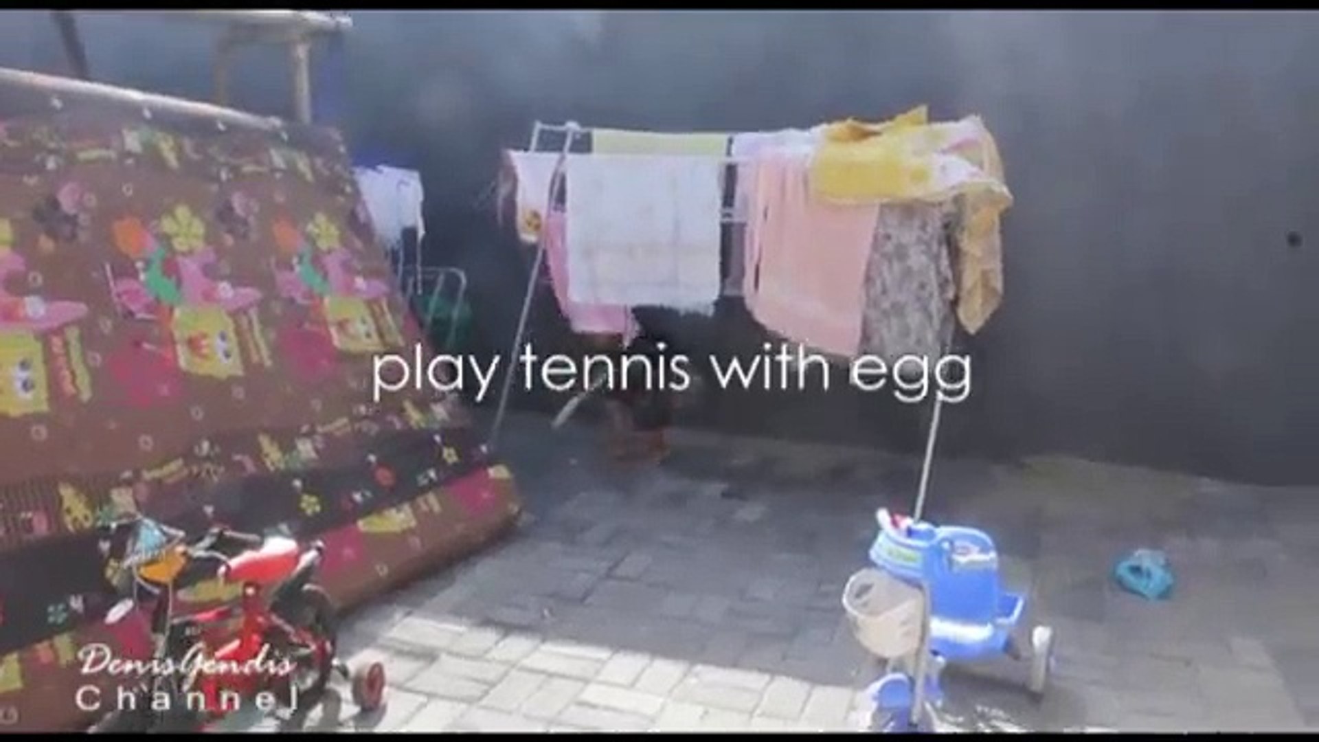 Playing Tennis for kids