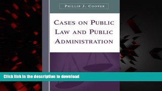 Buy book  Cases on Public Law and Public Administration online to buy