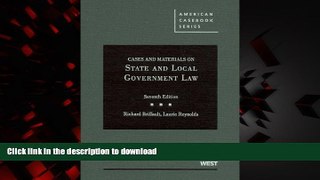 liberty book  Cases and Materials on State and Local Government Law (American Casebook Series)