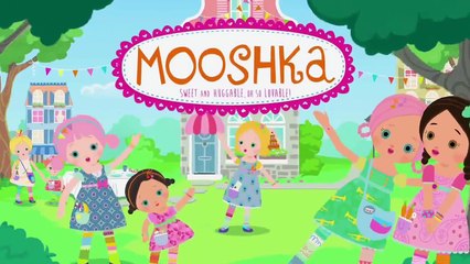 Mooshka Dolls with eBook Sing Around the Rosie, Mooshka Little Tot & Mooshka