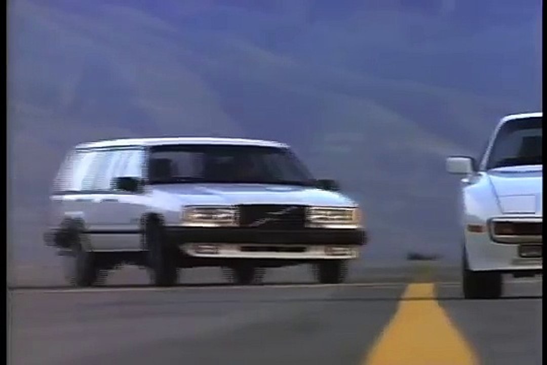 Volvo 740 Turbo Intercooler Wagon Ad (1987) - To A Radar Gun They Look Exactly Alike