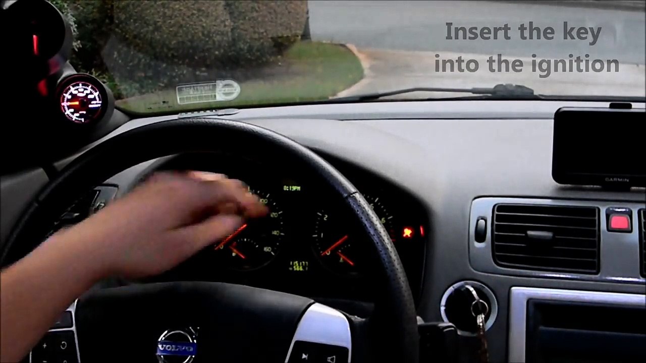 Volvo S40, How to Reset Service Indicator Light