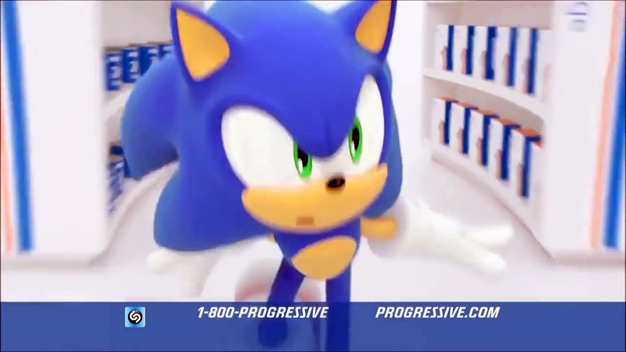 Sonic Progressive Insurance Commercial