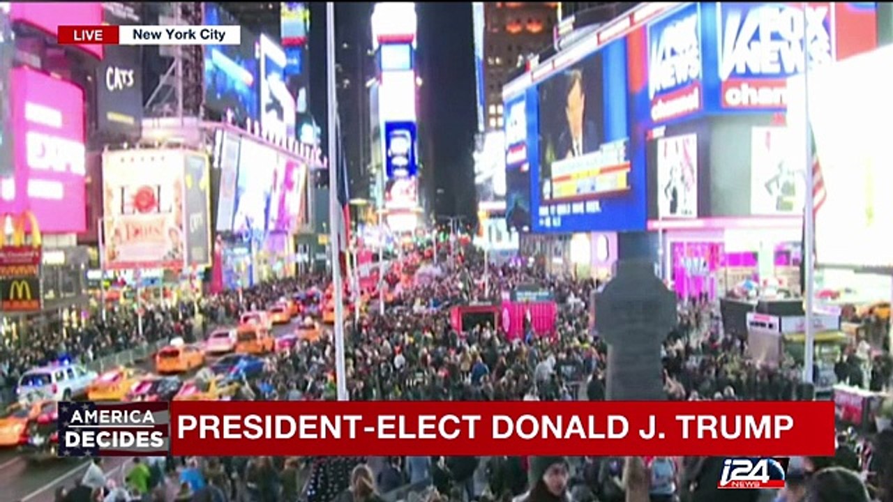 I24News Desk - America Decides - 10.30am - 11/09/2016