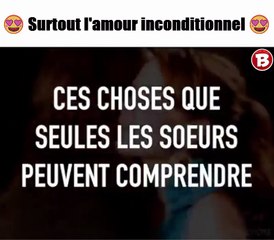Surtout l'amour inconditionnel