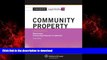 Buy book  Casenote Legal Briefs: Community Property, Keyed to Blumberg s 6th Edition online for