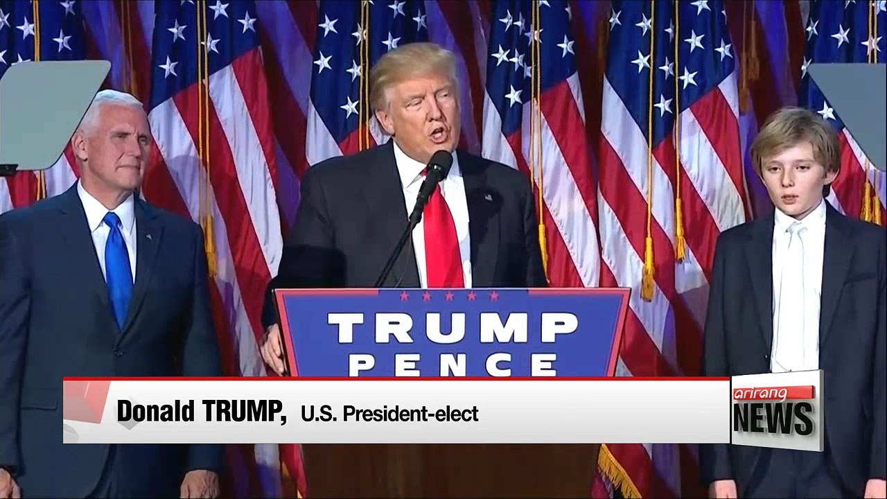 Trump elected U.S. president