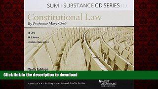 Read book  Sum and Substance Audio on Constitutional Law online to buy