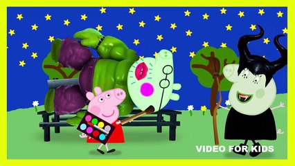 Peppa Pig English New Episdoes Compilation Animation for kids - Peppa Pig Makeup BIG Pig Funny Story