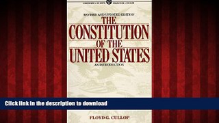 Buy book  The Constitution of the United States: An Introduction, Revised and Updated Edition