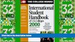 Deals in Books  International Student Handbook 2000 (International Student Handbook of Us Colleges