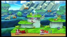 SuperMario Amiibo Training 2 - Super Smash Bros Wii U Gameplay