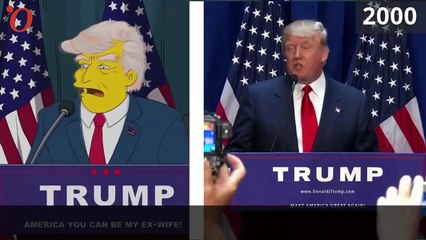 Donald Trump président : les Simpsons l'avaient prédit en 2000