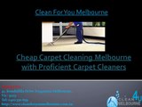 Cheap Carpet Cleaning Melbourne with Proficient Carpet Cleaners