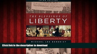 Buy books  The Blessings of Liberty: A Concise History of the Constitution of the United States