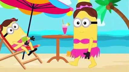 #Minions Banana Losing Hair Animation - Finger Family