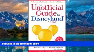 Best Buy Deals  The Unofficial Guide to Disneyland 2003 (Unofficial Guides)  Full Ebooks Best