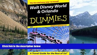 Best Buy Deals  Walt Disney World?   Orlando For Dummies? 2001 (Dummies Travel)  Best Seller