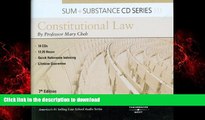 Read books  Sum   Substance Audio on Constitutional Law (CD) (Sum and Substance) online
