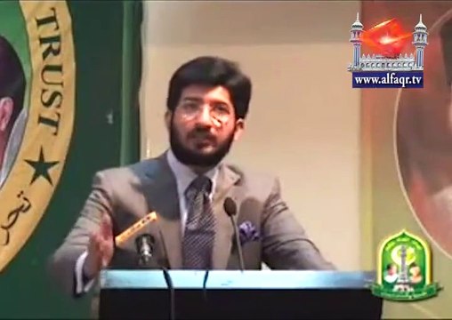 His Excellency Sahibzada Sultan Ahmad ALI Sb explaining that Allama Iqbal revealed political agenda of Devil (Shetaan)