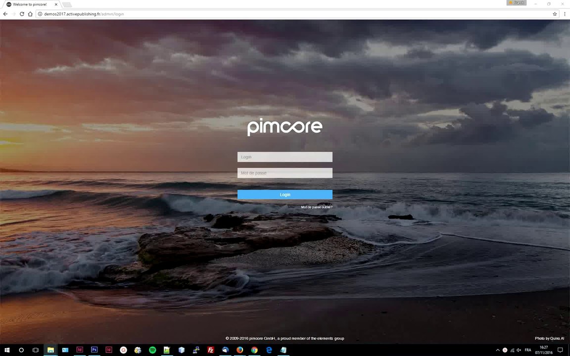 Brief / Chemin de fer catalogues à partir d'un fichier Excel
