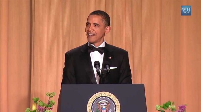 Quand Barack Obama plaisantait sur l'arrivée de Donald Trump à la Maison Blanche