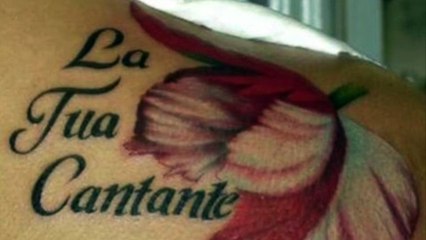 Modèles tatouage phrase italien