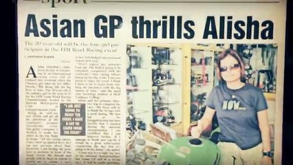 Alisha Abdullah - India's only Woman Professional Super Bike Racer