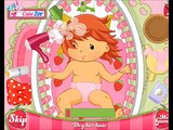 New Fun Baby Strawberry Shortcake Video-Baby Games-Bathing Games