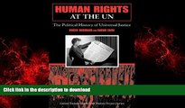 Best books  Human Rights at the UN: The Political History of Universal Justice (United Nations
