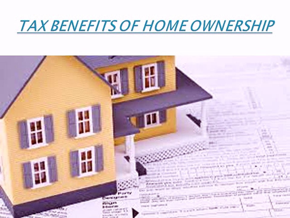 Tax Benefits of Homeownership