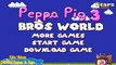 Peppa Pig Bros world is faster than Super Mario Bros - Fun Kid Games Full HD