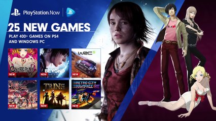 PlayStation Now - 25 New Games for November 2016 - PS4 (Official Trailer)