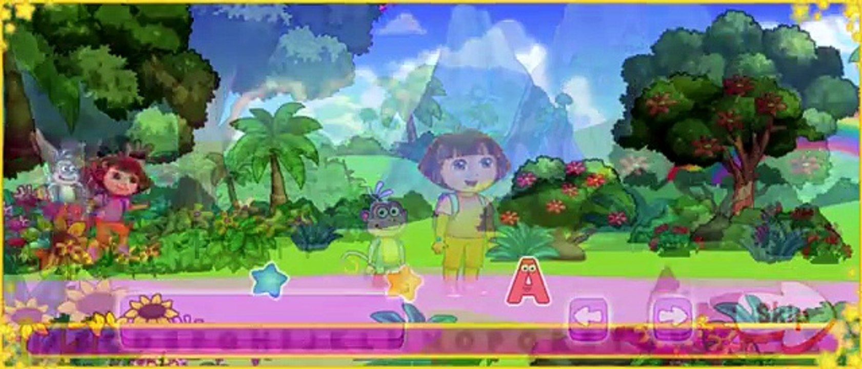 Dora The Explorer - Dora Alphabet Forest Adventure Game