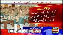 COAS Raheel Sharif visits Karachi HQ