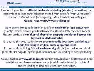 Zelf kleding bedrukken Moordrecht