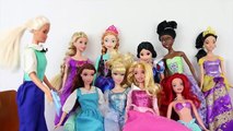 Disney Princess Mommy ISSUES!!! Part 2 Barbie Therapy Frozen Anna, Cinderella, Ariel DisneyCarToys