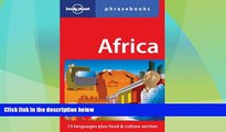 Big Deals  Africa: Lonely Planet Phrasebook  Best Seller Books Most Wanted