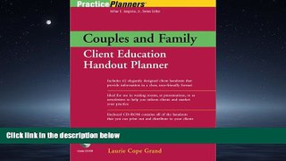 FREE DOWNLOAD  Couples and Family Client Education Handout Planner  BOOK ONLINE