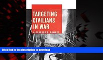 Buy books  Targeting Civilians in War (Cornell Studies in Security Affairs) online to buy