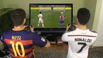 Cristiano Ronaldo vs. Messi - FIFA 17 Penalty Shootout _ In Real Life