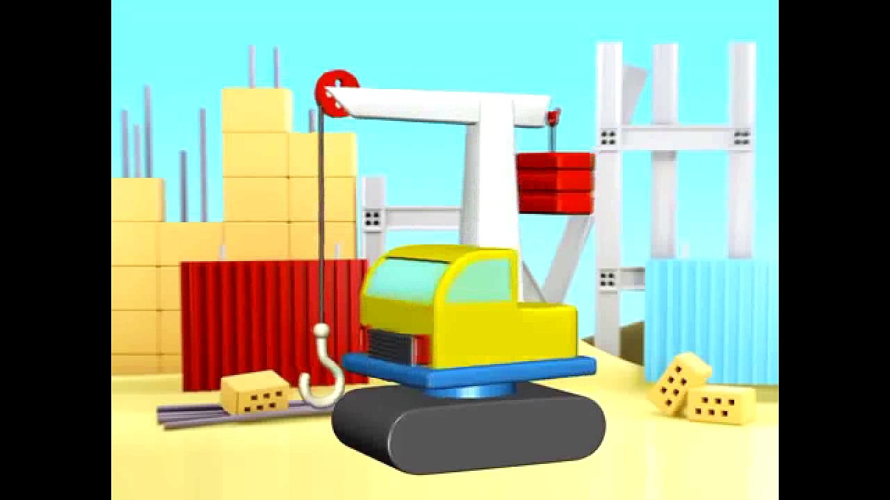 Çizgi film Build and play tüm bölümler bir arada  Araba, Traktor, Uçaklar, Gemi..