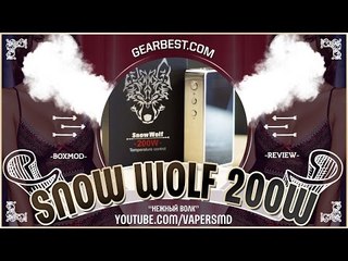 Snow Wolf 200W | from gearbest.com | "нежный волк"